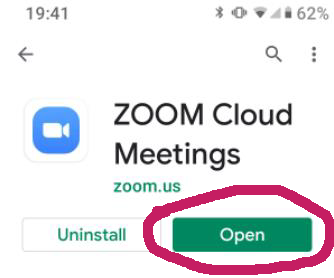 open zoom